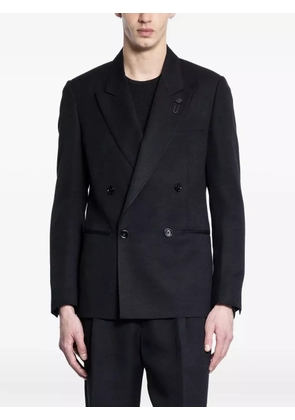 Lardini double-breasted blazer - Black