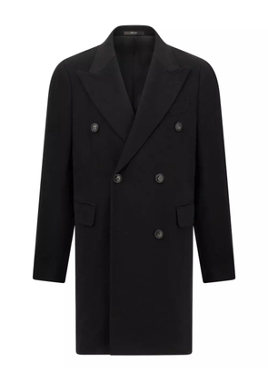 Boggi Milano double-breasted coat - Black