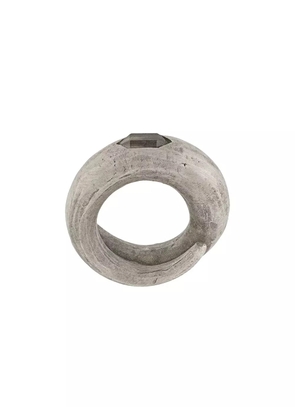 Parts of Four Split Mountain ring - Silver