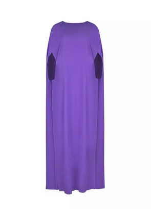 Bernadette Marco pleated cape maxi dress - Purple