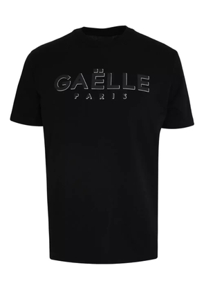 Gaelle logo-print T-shirt - Black