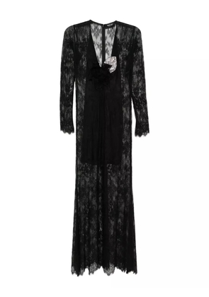 BLAKLACE crystal-embellished dress - Black