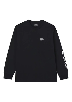 izzue long-sleeve T-shirt - Black