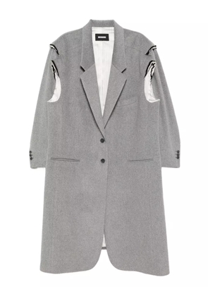 Moohong Doubled shoulder coat - Grey