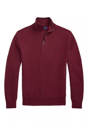 Polo Ralph Lauren zip-neck sweater - Red