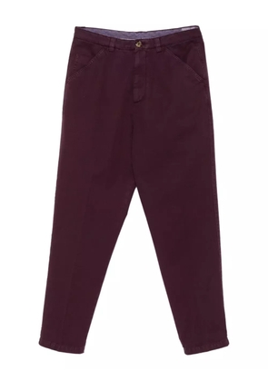Brunello Cucinelli button-fly trousers - Red
