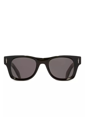 Cutler & Gross skull-detail sunglasses - Black