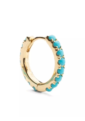 We by WHITEbIRD 18K yellow gold turquoise earring