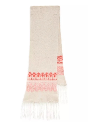 ISABEL MARANT Dayna scarf - Neutrals
