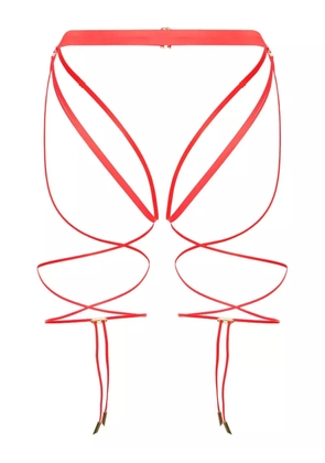 Maison Close French Kiss open panties - Red