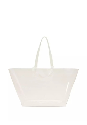 AMI Paris medium Crystal Plastic tote bag - Neutrals