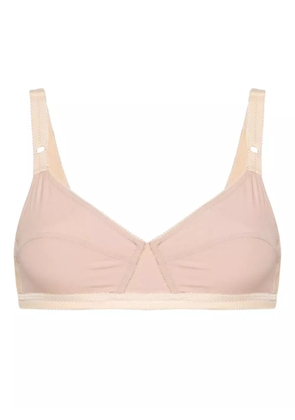 Nº21 scalloped-edges bra - Neutrals