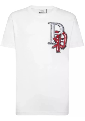 Philipp Plein Gothic Plein cotton T-shirt - White