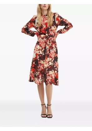 Silvian Heach floral-print belted dress - Red