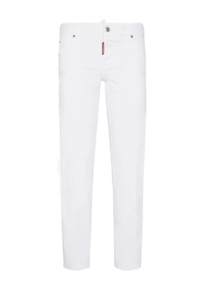 DSQUARED2 logo-label jeans - White