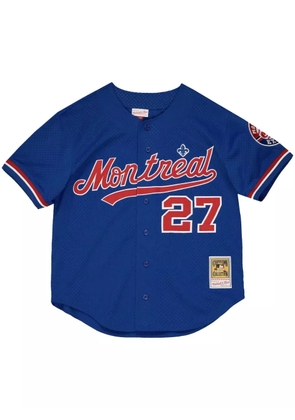 Mitchell & Ness 'MLB Montreal Expos 1997 Vladimir Guerrero' Authentic BP BF jersey T-shirt - Blue