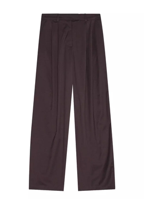 REMAIN pleated-front back-pockets trousers - Brown