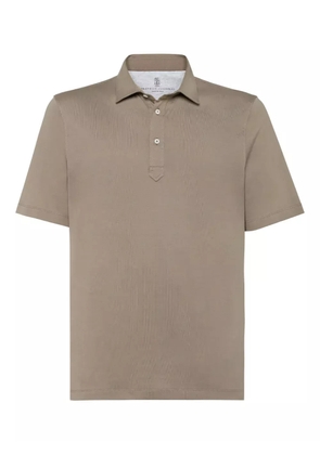 Brunello Cucinelli cotton polo shirt - Green