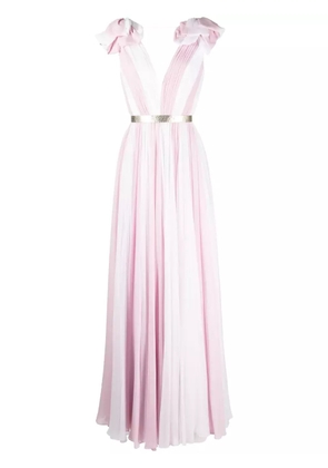 Jenny Packham Laguna silk maxi dress - White