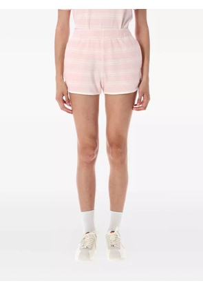Sporty & Rich Terry striped shorts - Pink