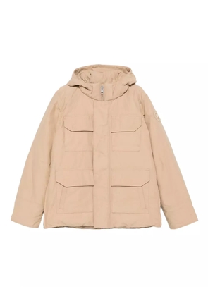 Canada Goose hooded pocketed padded jacket - Neutrals
