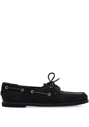 Gianvito Rossi leather oxford shoes - Blue