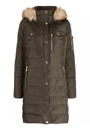 Michael Michael Kors hooded puffer coat - Green