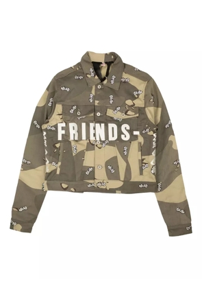STADIUM® x Vlone 'Camo' denim jacket - Green