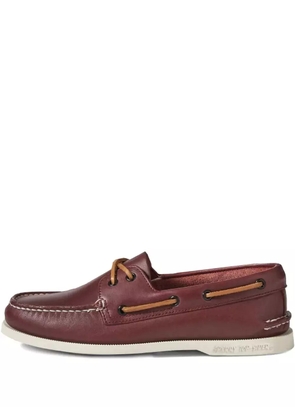 Sperry Top-Sider leather boat shoes - Red