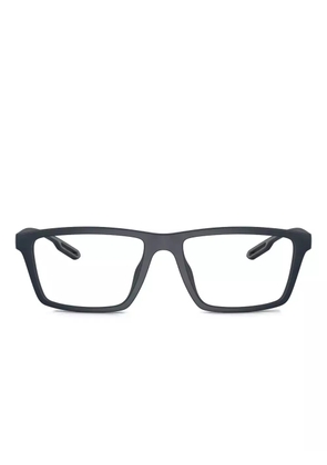 Emporio Armani square-frame glasses - Blue