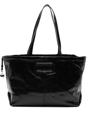 Maje cut-out tote bag - Black
