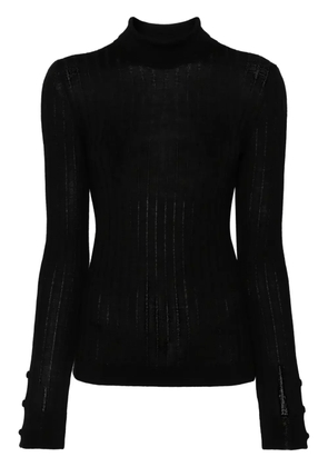 Moncler Dolcevita ribbed jumper - Black