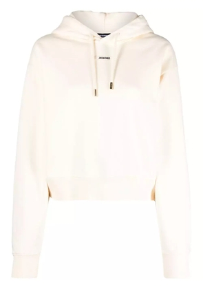Jacquemus cropped hoodie - Neutrals