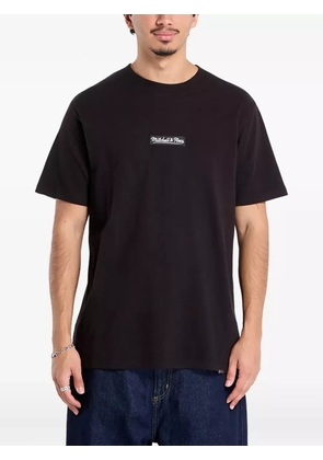 Mitchell & Ness cotton logo T-shirt - Black
