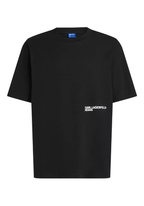 Karl Lagerfeld Jeans logo-print T-shirt - Black