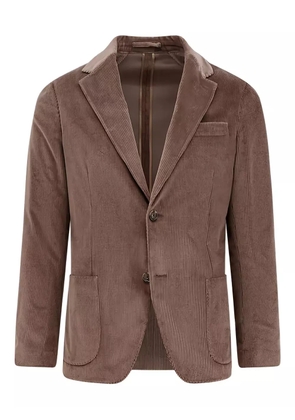 Lardini corduroy blazer - Brown