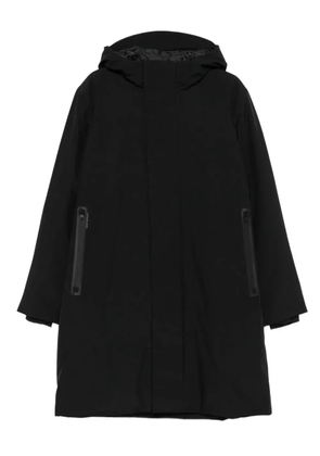 Save The Duck hooded zip-fastening coat - Black
