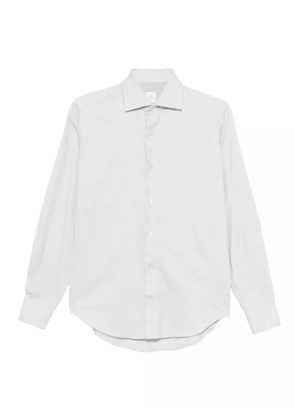 Eleventy long-sleeve button-up shirt - Grey