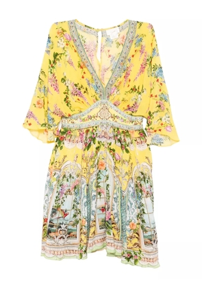 Camilla Tales Of Topkapi Palace mini dress - Yellow