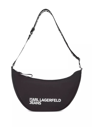 Karl Lagerfeld Jeans logo-detail crossbody bag - Black