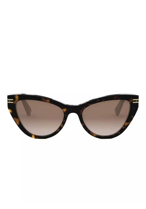 Bvlgari B.zero1 tortoiseshell-effect cat-eye sunglasses - Brown