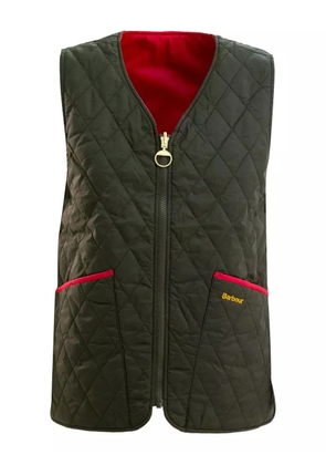 Barbour diamond-quilting gilet - Green