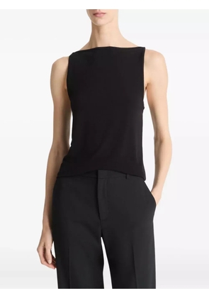 Vince boat-neck tank top - Black