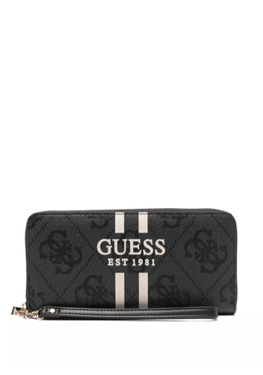 GUESS USA Laurel zip-around large wallet - Black