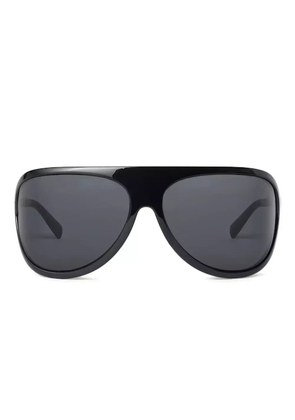 Miu Miu Eyewear geometric-frame sunglasses - Black