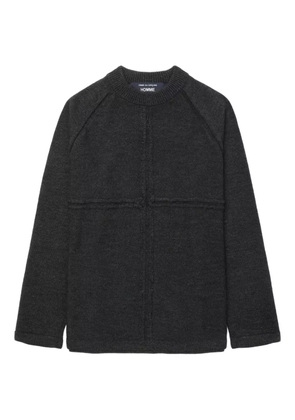 Comme des Garçons Homme seam-detail jumper - Grey