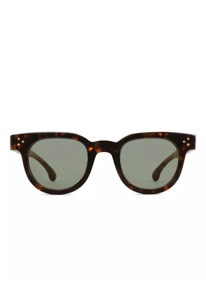 Sporty & Rich tortoiseshell round-frame sunglasses - Brown