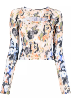 P.E Nation Visualise floral-print top - Multicolour