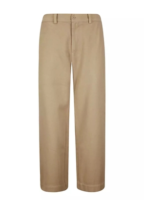 Labo Art cotton elasticated-waist trousers - Brown