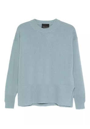 Roberto Collina crew neck sweater - Blue